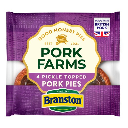 Pork Farms Branston Pies