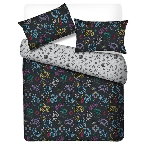 Home Style Gaming Duvet Cover Set Double