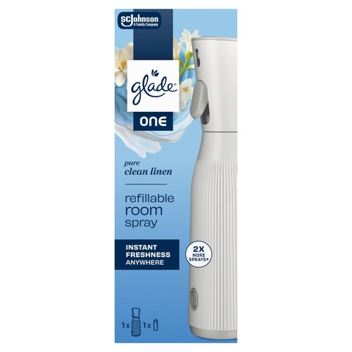 Glade One Refillable Room Spray Pure Clean Linen 13Ml