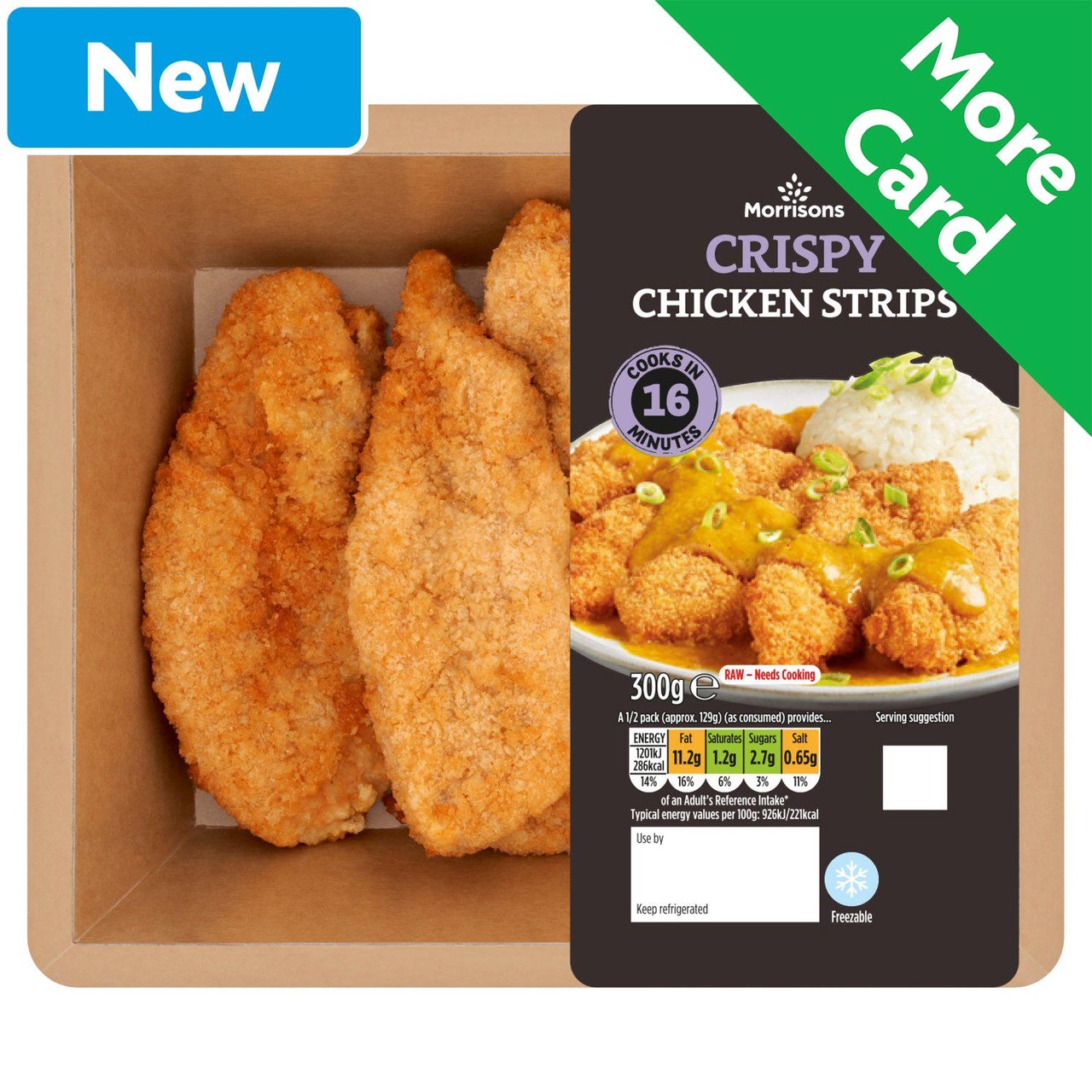 Morrisons Crispy Chicken Strips 300g