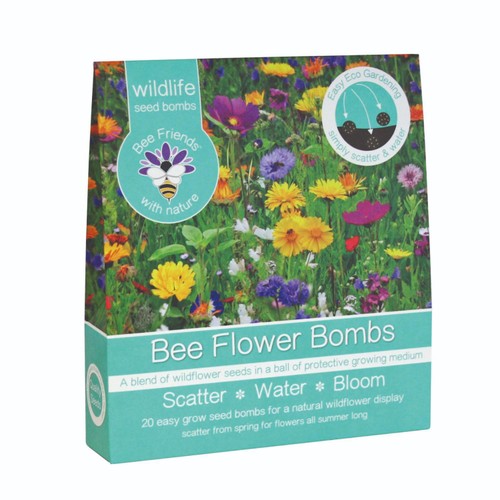 Bee Friends flower seed bombs