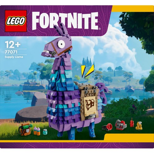 LEGO Fortnite Supply Llama Video Game Toy 77071 Morrisons Online