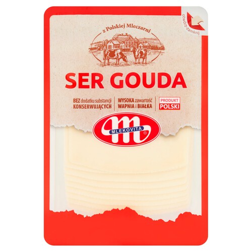 Mlekovita Gouda Natural Slices