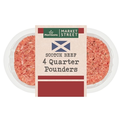 Morrisons scotch beef burgers