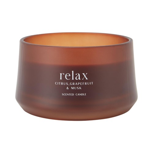 Home Style Wellbeing Scented Large Candle Relax