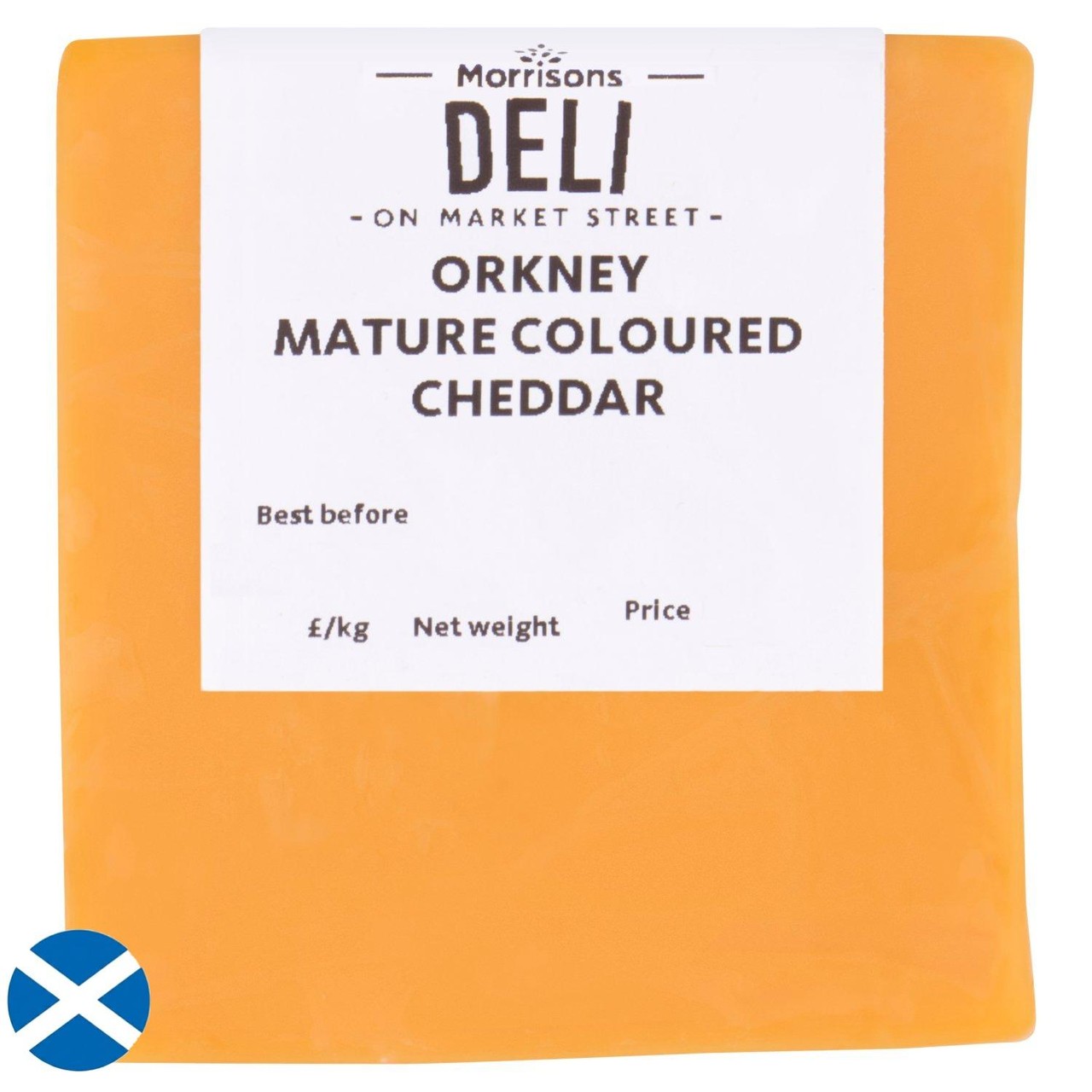 Orkney Mature Scottish Coloured Cheddar 220g