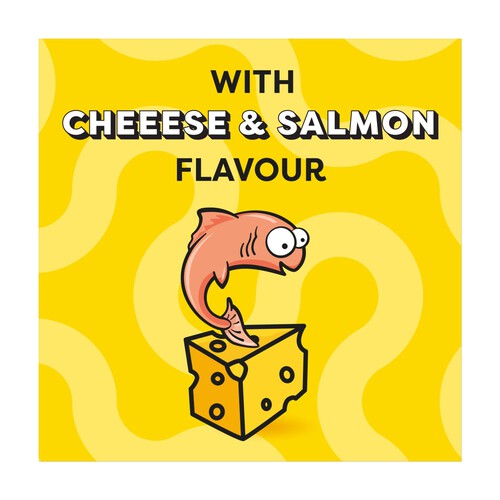 Dreamies Mix Cat Treat Biscuits with Salmon & Cheese 