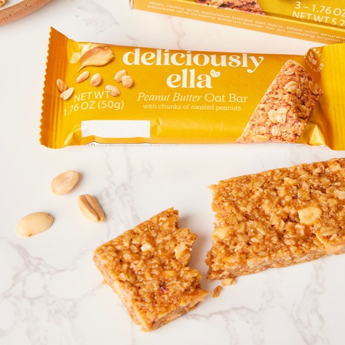 Deliciously Ella Peanut Butter Oat Bars Multipack 3x50g