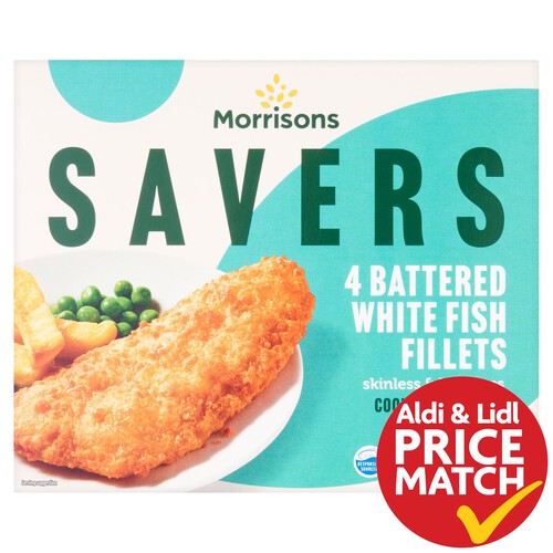 Morrisons Savers Battered Whitefish