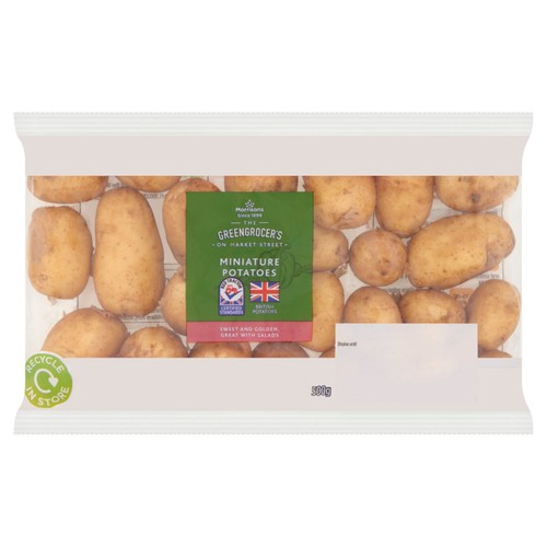 Morrisons miniature potatoes