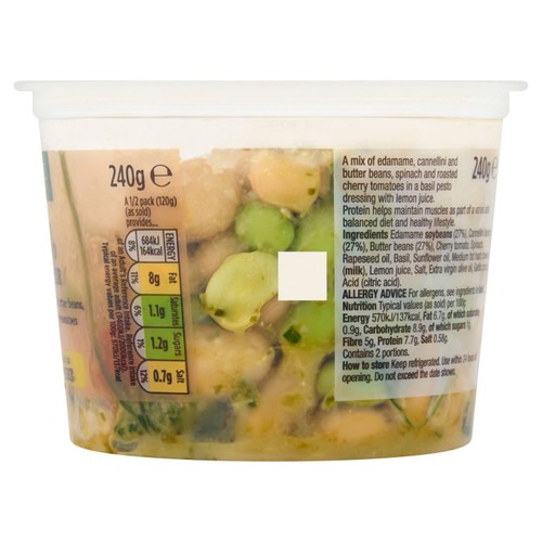 Morrisons Italian Pesto Bean Booster 240g