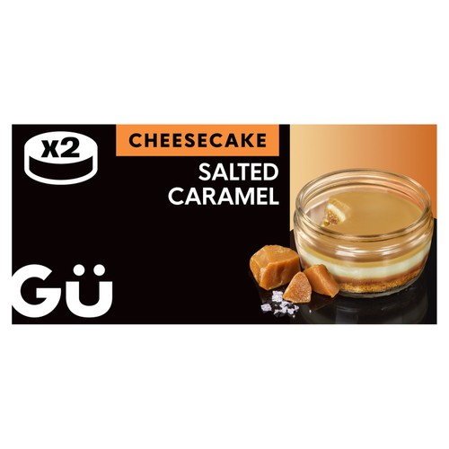 Gu Salted Caramel Cheesecake Dessert 2x82g