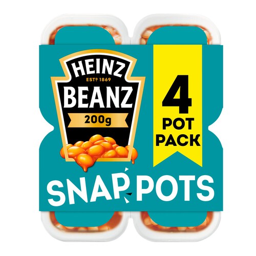 Heinz Baked Beans Snap Pots 