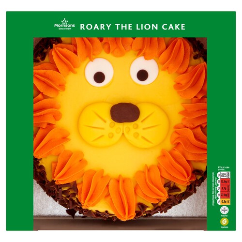 Morrisons Roary The Lion Cake