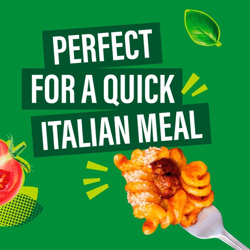 Dolmio Classics Meatballs Fusilli Pasta 250g