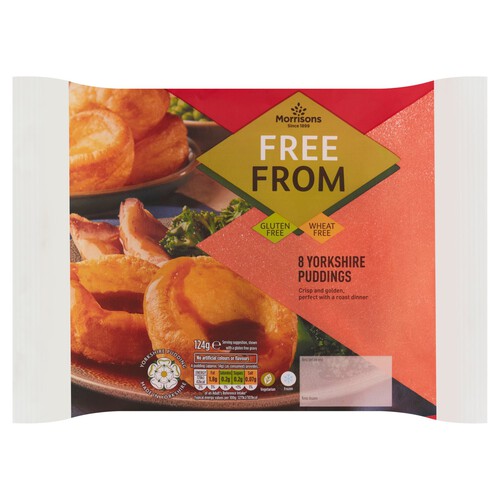 Morrisons 8 Free From Yorkshire Puddings