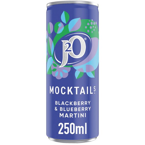 J20 Mocktail Blackberry & Blueberry Martini