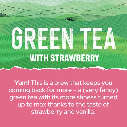 Yorkshire Tea Green Tea With Strawberry 20 Pack