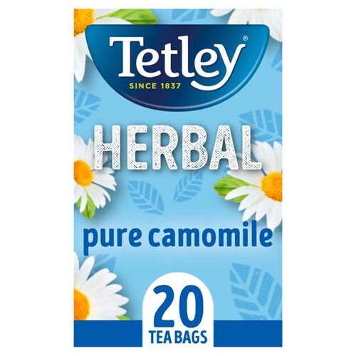 Tetley Herbal Pure Camomile 20 Per Pack