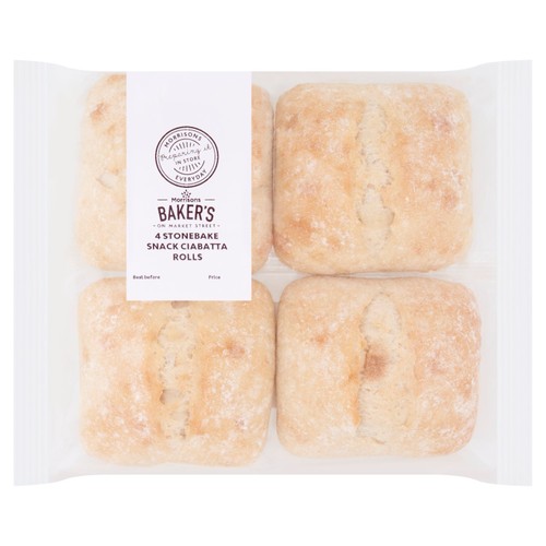 Morrisons snack ciabattas
