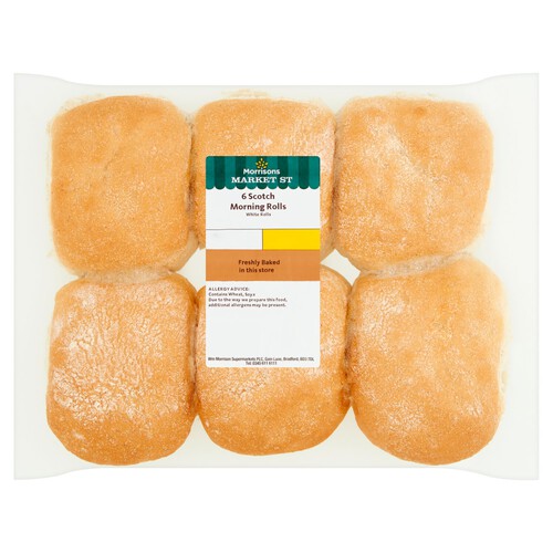 Market Street Scotch Morning Rolls 6 Pack