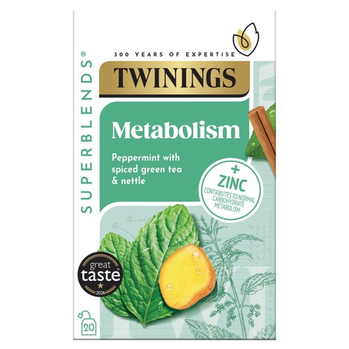 Twinings Superblends Metabolism 20 Tea bags 