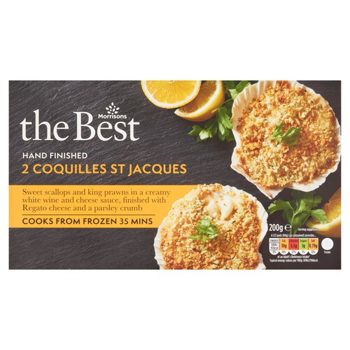 Morrisons The Best Hand Finished Coquilles St Jacques