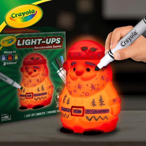 Crayola Light-Ups Recolorable Santa