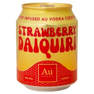 Au Vodka Strawberry Daiquiri Cocktail   200ml