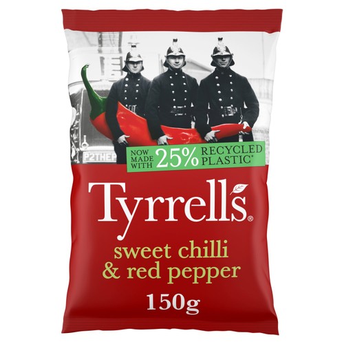 Tyrrells Sweet Chilli & Red Pepper Sharing Crisps 