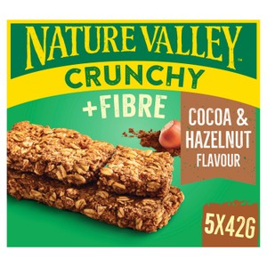 Nature Valley Crunchy Cocoa & Hazelnut Pack  5 x