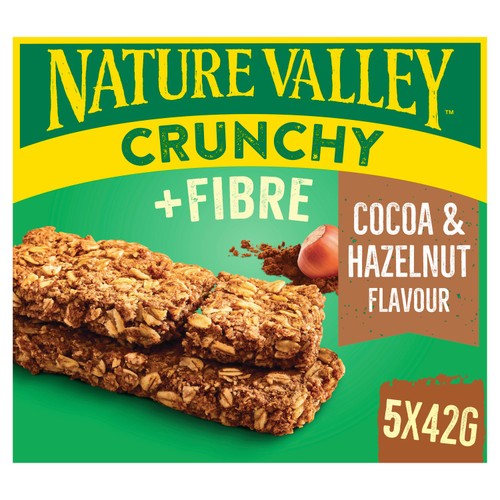 Nature Valley Crunchy Cocoa & Hazelnut Pack  5 x
