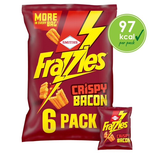 Smiths Frazzles Snacks Crispy Bacon