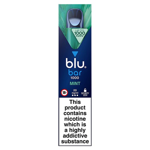 Blu Bar 1000 Mint 20mg