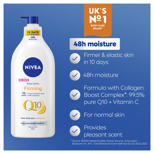 NIVEA Body Lotion Q10 + Vitamin C  625ml