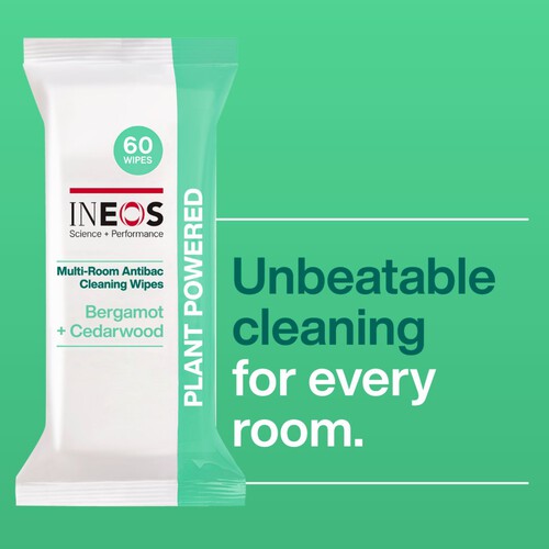 INEOS Antibac Multi-Room Wipes Bergamot + Cedarwood