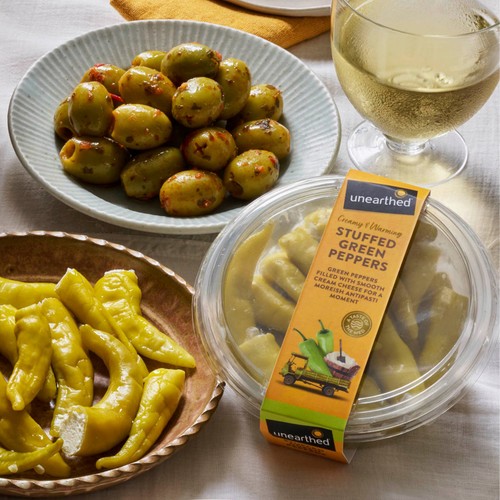 Unearthed Stuffed Green Peppers 150g