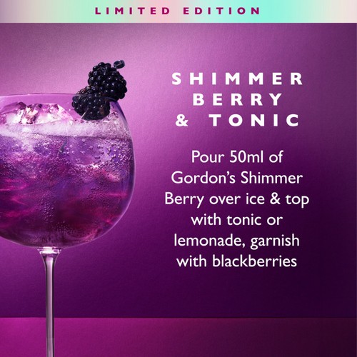 Gordon's Shimmer Berry Lto 