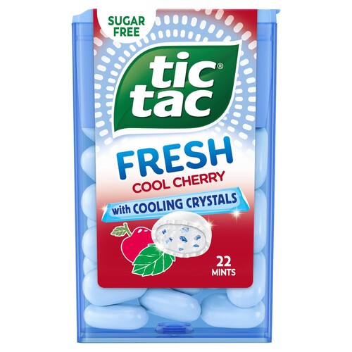 Tic Tac Fresh Cherry Menthol Sugar Free