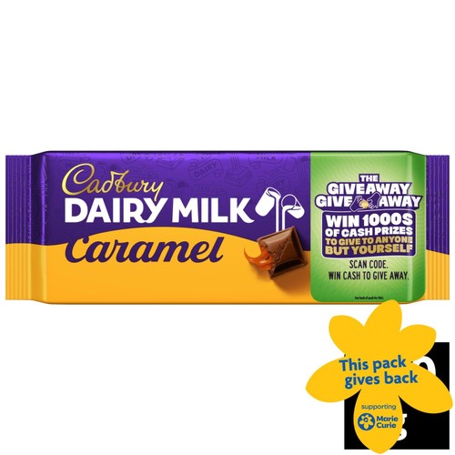 Cadbury Dairy Milk Caramel Chocolate Bar