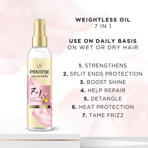 Pantene Miracles Pro-V Hair Rosewater Oil Treatment 145ml