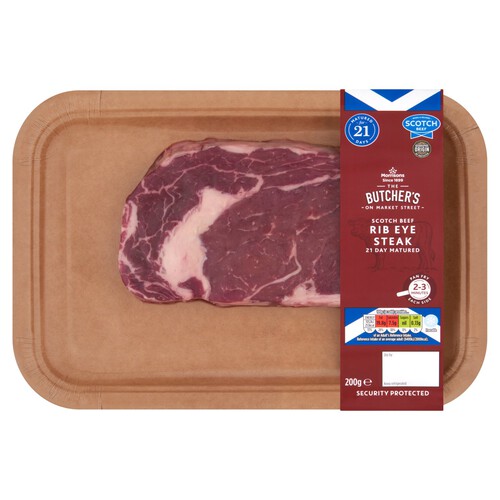 Morrisons Scottish Rib Eye Steak 