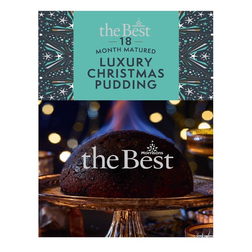 Morrisons The Best 18 Month Matured Luxury Christmas Pudding