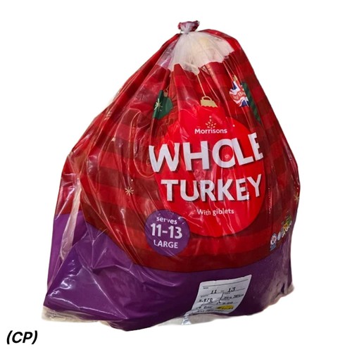 Morrisons Large Whole Turkey 5.5-6.99 Kg