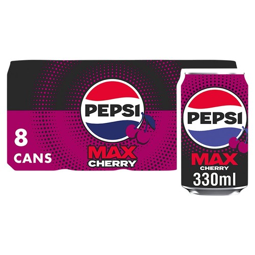 Pepsi cherry no sugar cola