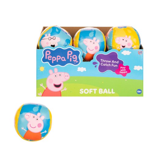 Peppa Pig Soft Ball 3 Inch