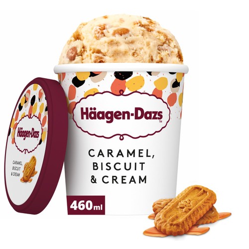 Haagen-Dazs Caramel, Biscuit & Cream Ice Cream