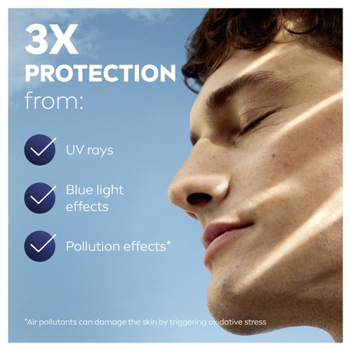 NIVEA MEN Sensitive Daily Protect Moisturiser SPF30 50ml