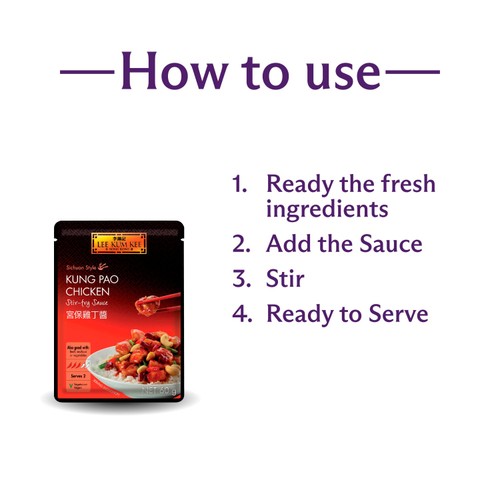 Lee Kum Kee Kung Pao Chicken Stir Fry Sauce 