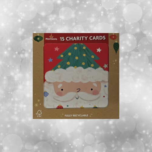 Morrisons Kids Festive Faces Cards 